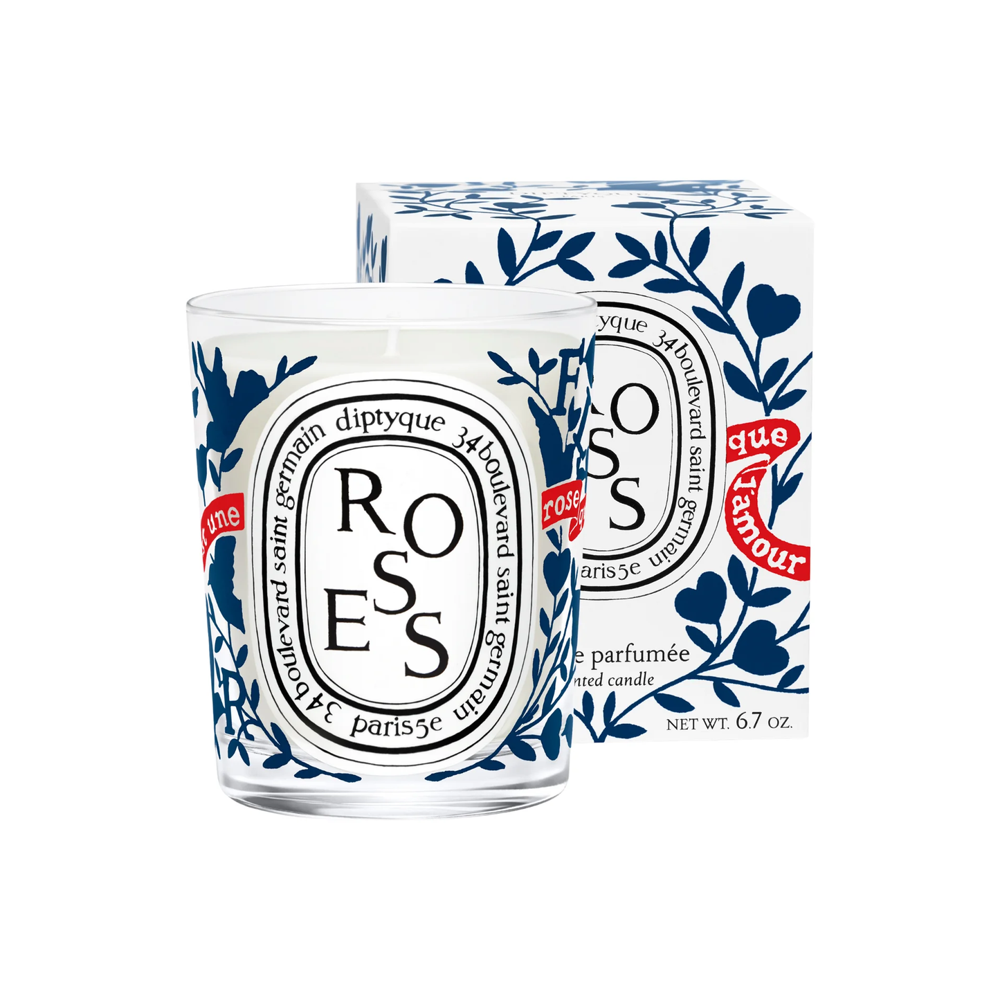 Roses Limited Edition Classic Candle