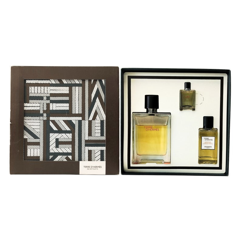 Terre d'Hermes (Set of 3) EDT Gift Set-C (Partial)