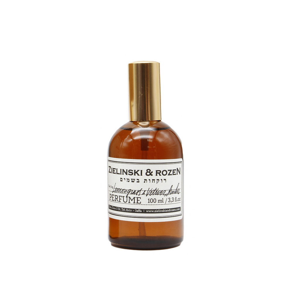 Lemongrass & Vetiver, Amber Parfum